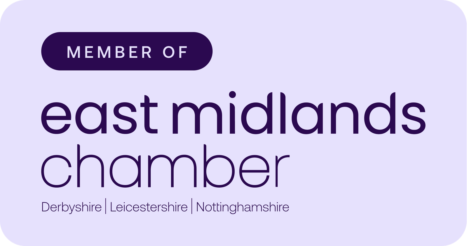 logo for derbyshire chamber